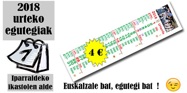 Imagen del calendario de Seaska