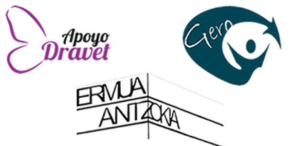 Apoyo Dravet eta Gero Axular taldeen logotipoak